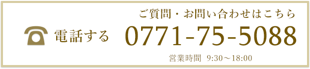 電話:0771-75-5088