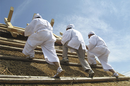 九州茅葺屋根工事店