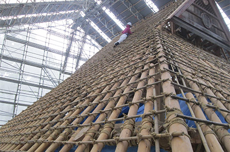 九州茅葺屋根工事店